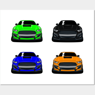 Ford Mustang GT Posters and Art